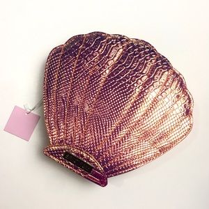 Spectrum Shell Gold Iridescent Makeup Brush Bag